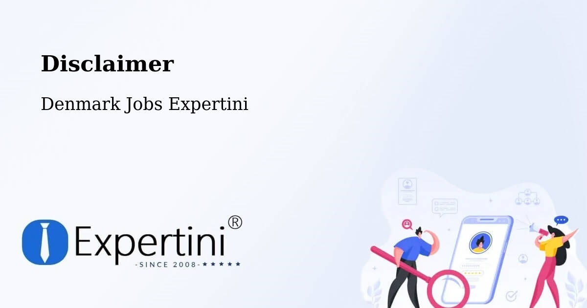 Disclaimer – Trige - Denmark Jobs Expertini