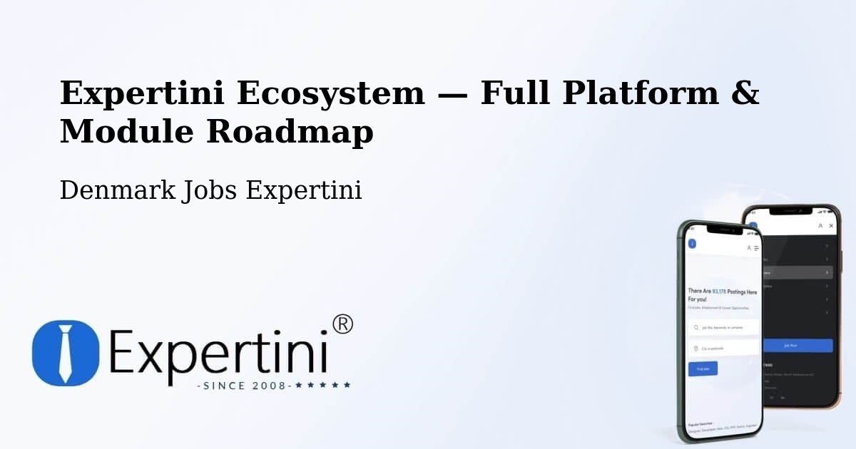 Expertini Ecosystem — Full Platform & Module Roadmap – Trige
