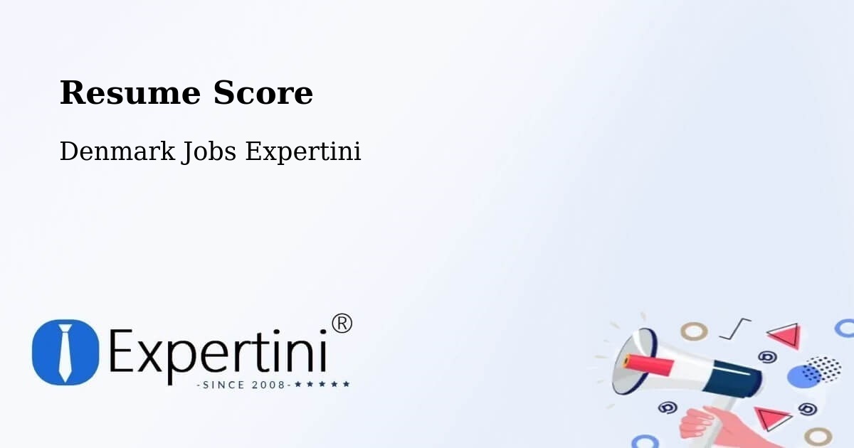 Resume Score & Job Description Match Tool – Trige - Denmark Jobs Expertini